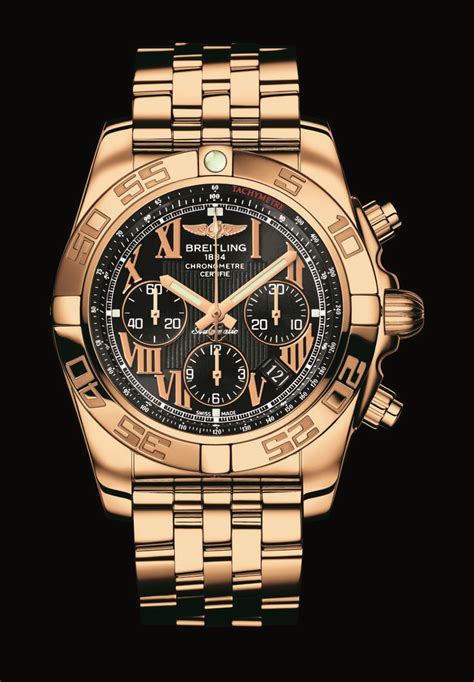 breitling herrenuhr rosegold|Breitling Chronomat Rose gold .